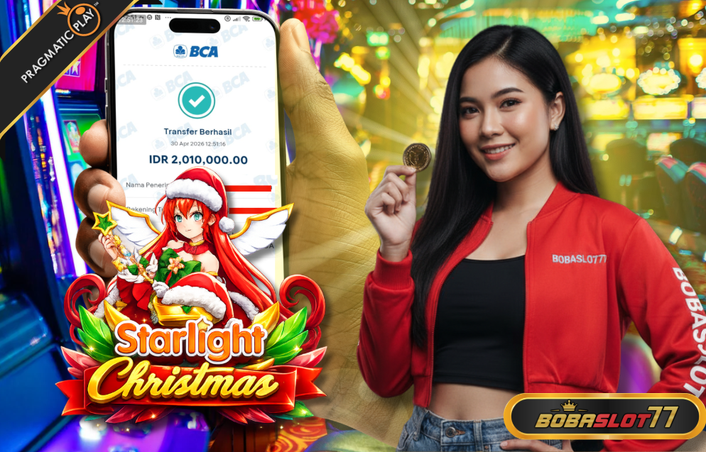 Selamat kepada user id gixxxxe Wede Rp 2.010.000 di Game STARLIGHT CHRISTMAS 1000 PRAGMATIC PLAY Cair Gk Sampe 1 Menit! Menang Mudah di Bobaslot77